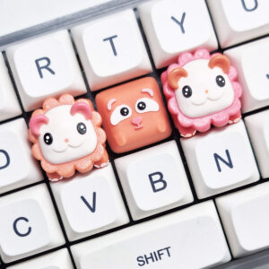 Peaches and Pink Leo & Panda